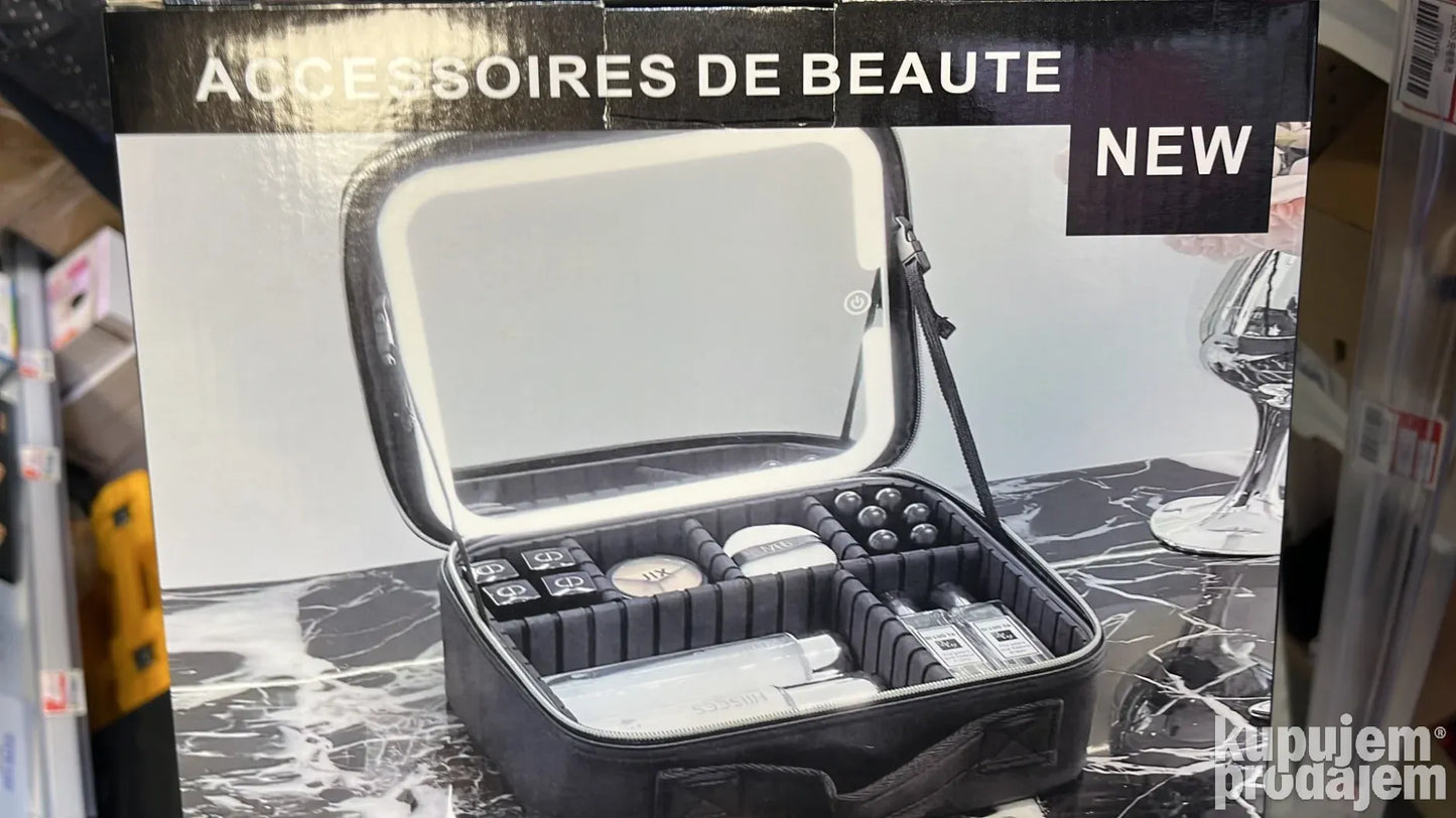 Torba za sminku sa LED ogledalom