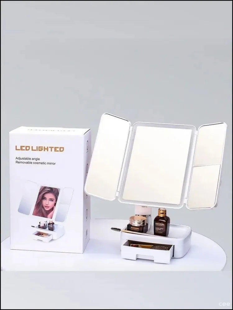 Multifunkionalno LED Ogledalo Za Šminkanje