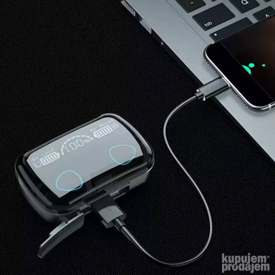M10 Bežične Bluetooth slušalice – Kristalno čist zvuk i dugotrajna baterija